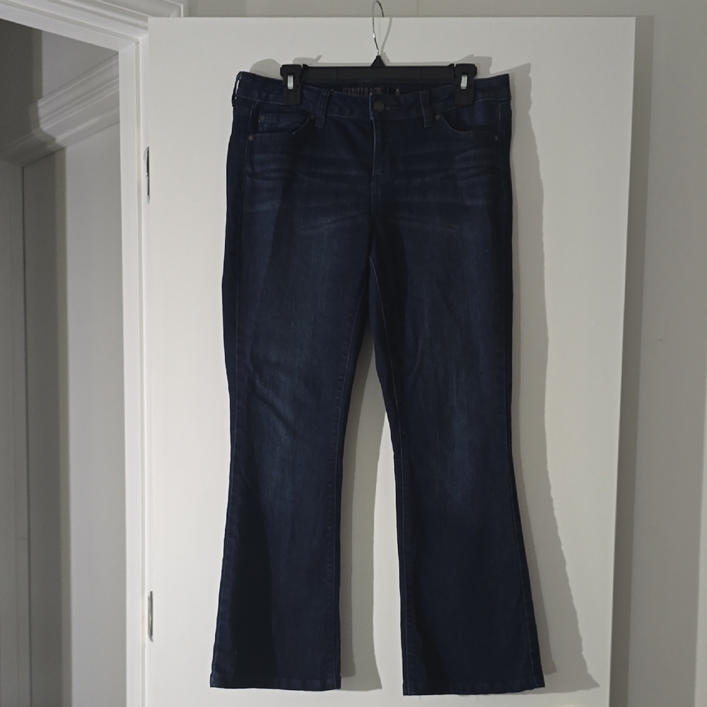 Jennifer Lopez Dark Blue Denim Pants